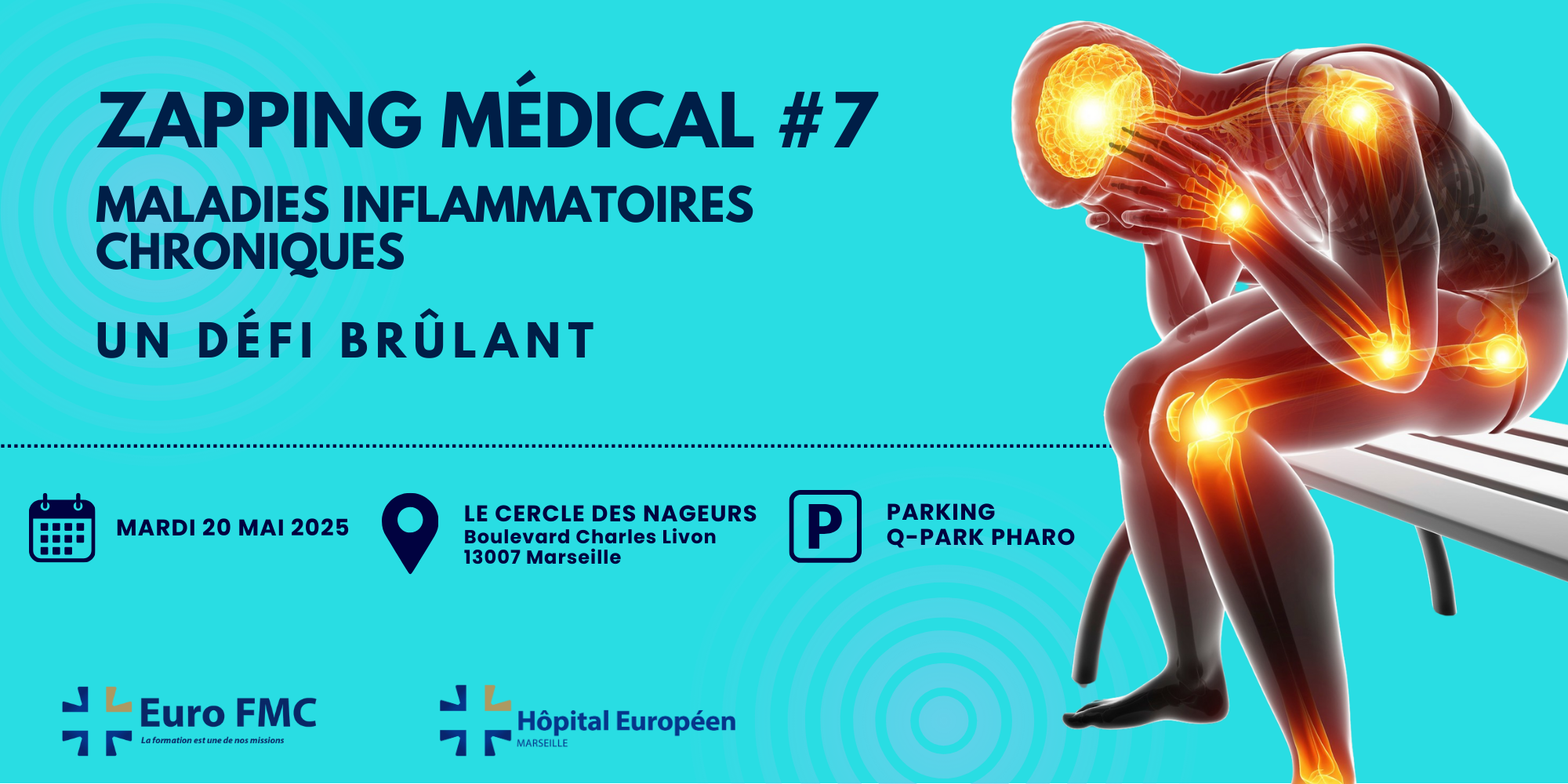Maladies inflammatoires chroniques, un défi brûlant !